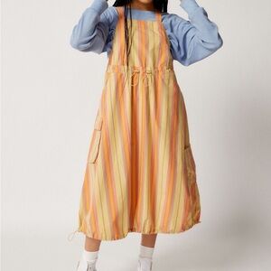 BDG Multicolor Striped Midi Dress